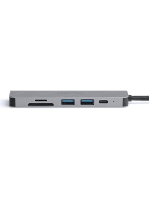 Dark USB 3.1 Type-C 6 In 1 Hdmı/ Tf Sd/usb 3.0 2.0/pd Çevirici HUB[DK-AC-U31X38]
