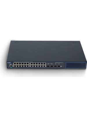 Ruıjıe RG-S2910-24GT4SFP-UP-H(V3.0) 24 Port 10/100/1000 24 Port Poe/poe+ (1-4 Port Hı-Poe )4 x 1g Sfp 370 Watt Yonetılebılır Rack Mount Swıtch