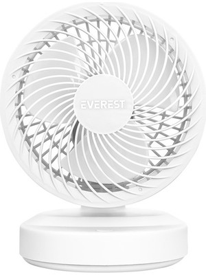 Everest EFN-508 Masaüstü Beyaz USB Fan