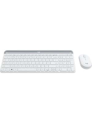 Logıtech MK470 Q Tr Ince Kablosuz Klavye Mouse Set Beyaz 920-009436