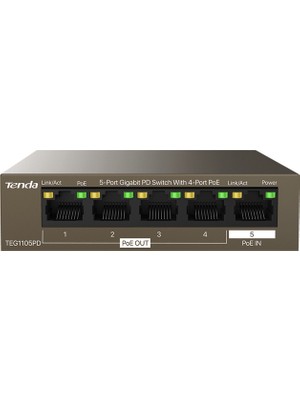 Tenda TEG1105PD 5port 10/100/1000 Poe Extender