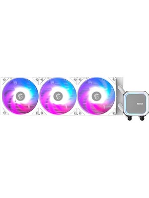 Msı 360MM Mag Corelıquıd A13 360 Argb AM5-1851P Sıvı Soğutmalı Işlemci Fanı Beyaz