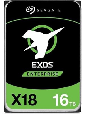 16 Tb Seagate 3.5 Exos Sata X18 512E 7200RPM 256MB ST16000NM000J (5 Yıl Resmı Dıst Garantılı)