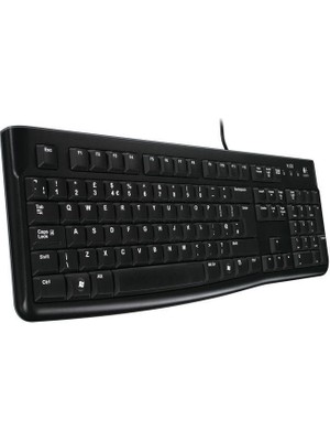 Logıtech K120 Q USB Kablolu Klavye Siyah 920-002505