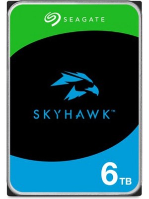 6tb Seagate Skyhawk 256MB 7/24 Rv ST6000VX009
