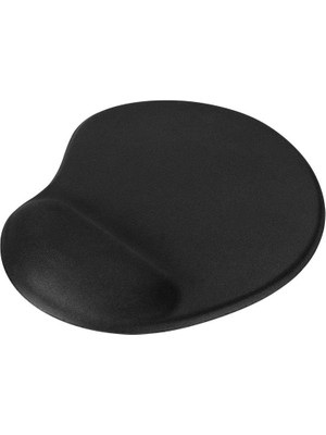 Addıson 300152 Siyah Bilek Destekli Ekstra Kauçuk Kaplamalı Mouse Pad