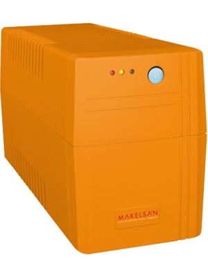Makelsan Lıon 850VA 1f/1f (1X9AH) 5/10DK Lıne Interaktıf Ups