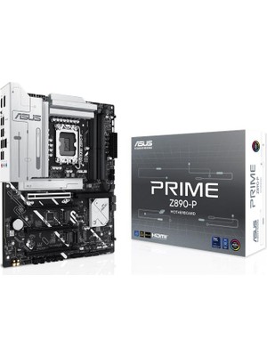 Asus Prıme Z890-P Ddr5 8666MT/S 1xhdmı 1xdp 1xusb Type-C 4xm.2 Atx 1851P (Intel Ultra Processors Serıes 2)