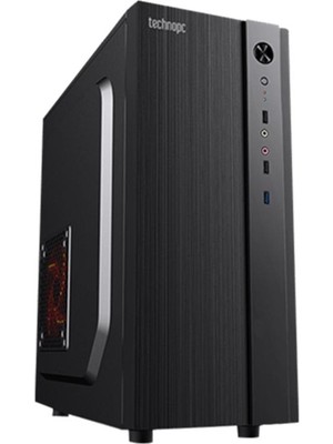 Technopc 006396 Green V3 IH3825 I3-10100 8gb 256SSD Nvme Dos (Klavye Mouse Set Hediyeli)
