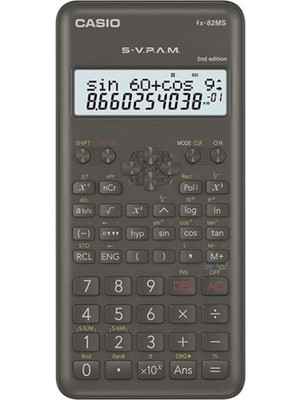 Casıo FX-82MS 2.versiyon Bilimsel Fonksiyonlu Hesap Makinesi