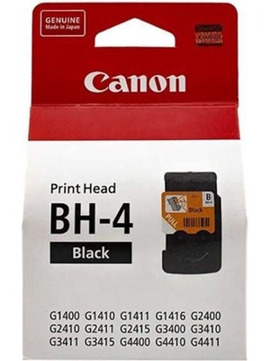 Canon Bh-4 Siyah Print Head Baskı Kafası