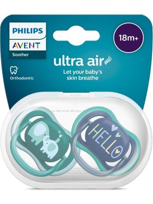 Philips Avent Ultra Air Emzik +18 Ay 2li Erkek SCF349/18