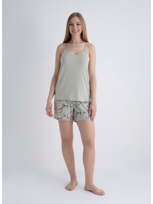 Wondergen Yuvarlak Yaka Taş Kadın Büstiyer 401WON-1118-172