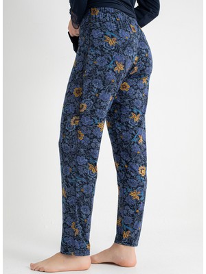 Wondergen Lacivert Kadın Pijama Alt 401WON-1116-176