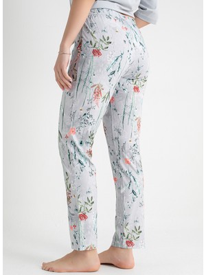 Sixteensixty Gri Kadın Pijama Alt 403SIX-1116-048