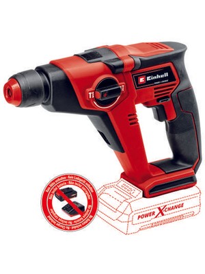 Einhell Akülü Kırıcı Delici TE-HD 18/12 Li - Solo Power X-Change (2+1 fonksiyon: delme/darbeli delme/vidamala, 1.3 J, SDS+, 12 mm beton delme kapasitesi, akü ve şarj cihazı dahil değildir) - 4513970