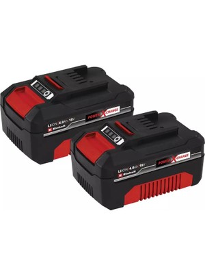 Einhell 2X18V 4,0Ah PXC Twinpack Akü Seti Uzun Süreli Güç ve Esneklik Sağlar