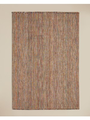 Leona Dekoratif Jüt Kilim 80X150 cm Multicolor