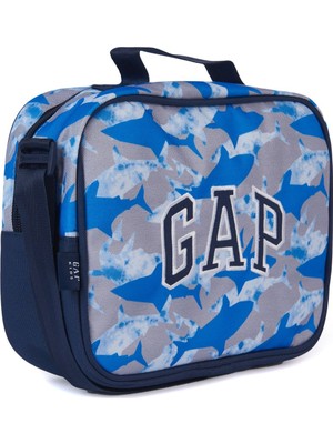 Gap Erkek Çocuk Beslenme Çantası Lisanslı Kumaş Mavi 20 cm Yükseklik 25 cm Genişlik