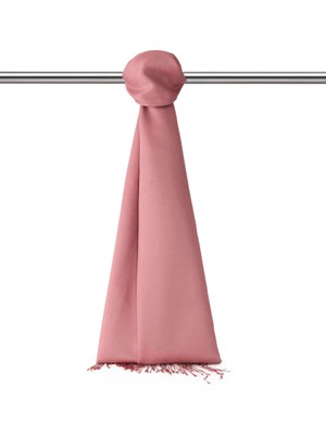 Gül Kurusu Ipek Görünümlü Şal