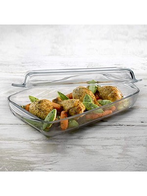 Paşabahçe 59009 Kapaklı Dikdörtgen Borcam - 1950 ml