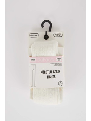 DeFacto Pamuklu Uzun Çorap Kız Bebek Y7820A2NS