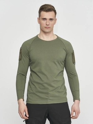 Işik Ticaret Single Sword Ss Yakasıız Uzun Kol Tişört  Lacos Kumaş