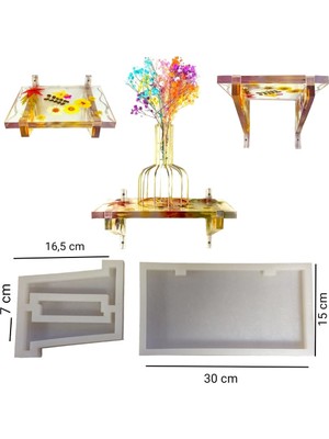 ElHobi Epoksi Raf Kalıbı