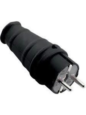 Kauçuk Erkek Fiş 1X16A 220V