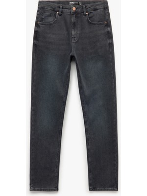 Koton Pamuklu Normal Bel Slim Fit Jean Pantolon - Brad Jean