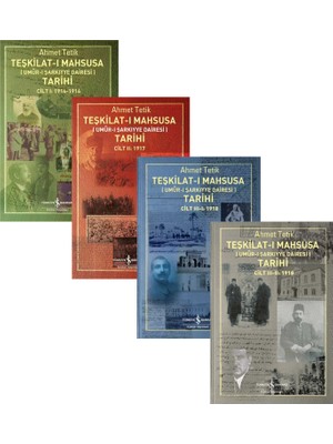 Teşkilat-I Mahsusa (Umur-I Şarkıyye Dairesi) Tarihi - 4 Kitap Set