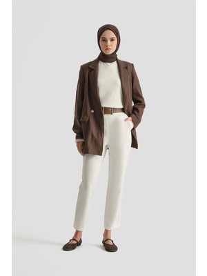 Armine Pantolon 25YH2437 Ekru
