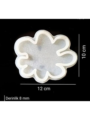 ElHobi Bulut Kenar Bardak Altı Kalıbı - Kod: SN1236