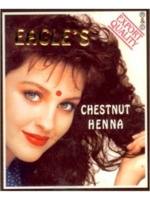 Eagle's Orijinal Hint Kınası Saç Boyası Kestane Rengi - Chestnut Henna
