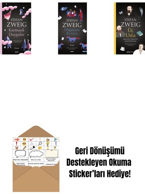 Karmaşık Duygular + Olağanüstü Bir Gece + Üç Usta + Okuma Sticker'ları