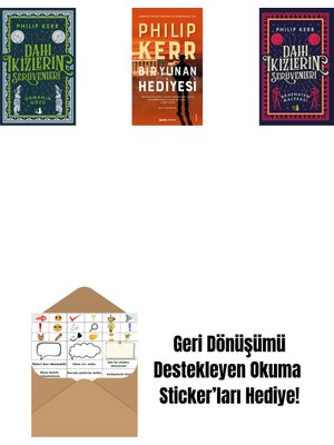 Dahi Ikizlerin Serüvenleri - Ormanın Gözü + Bir Yunan Hediyesi + Dahi Ikizlerin Serüvenleri - Akhenaten Macerası + Okuma Sticker'ları