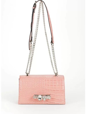 Monalisa Home Çapraz Sıra Taşlı Lüks Abiye Çanta