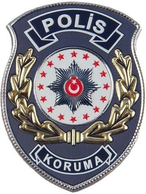 Işık Ticaret Polis Mot Brövesi - Plastik Arma - Meslek: POL.KOR