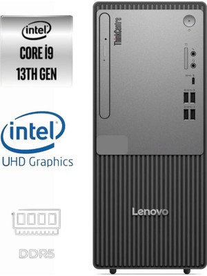 Lenovo Thinkcentre Neo 50T Gen5 I9-13900K 12UB0009TR-289 32GB 512GB UHD Graphics 730 Freedos Masaüstü Bilgisayar