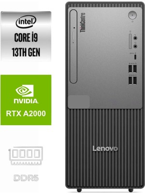 Lenovo Thinkcentre Neo 50T Gen5 I9-13900K 12UB0009TR-353 32GB 512GB Rtx A2000 6gb Freedos Masaüstü Bilgisayar