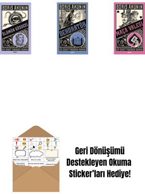 Ölümün Gözdesi + Dekoratör + Maça Valesi + Okuma Sticker'ları