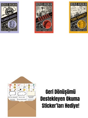 Ölümün Gözdesi + Azazel + Türk Gambiti + Okuma Sticker'ları
