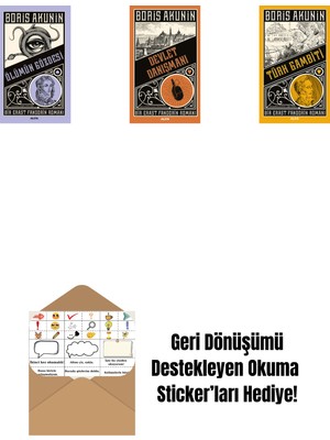 Ölümün Gözdesi + Devlet Danışmanı + Türk Gambiti + Okuma Sticker'ları