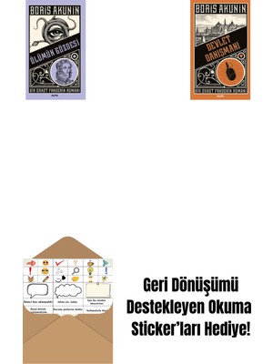 Ölümün Gözdesi + Devlet Danışmanı + Okuma Sticker'ları