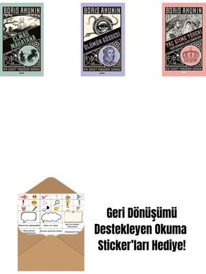 Elmas Mahayana + Ölümün Gözdesi + Taç Giyme Töreni + Okuma Sticker'ları