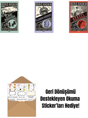 Elmas Mahayana + Ölümün Gözdesi + Azazel + Okuma Sticker'ları