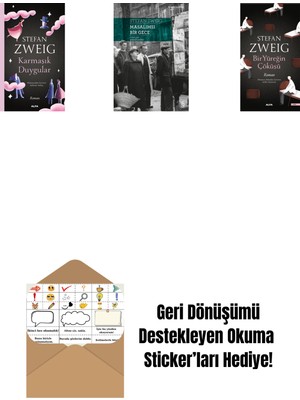 Karmaşık Duygular + Masalımsı Bir Gece + Bir Yüreğin Çöküşü + Okuma Sticker'ları