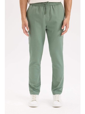 DeFacto Yazlık Jogger Pantolon Beli Bağcıklı Cepli D5966AX25SP