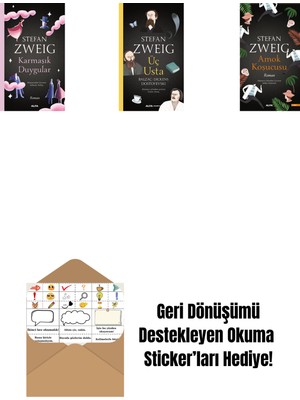 Karmaşık Duygular + Üç Usta + Amok Koşucusu + Okuma Sticker'ları