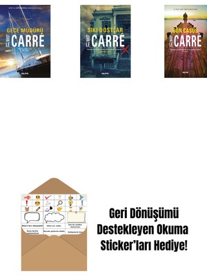 Gece Müdürü + Sıkı Dostlar + Son Casus + Okuma Sticker'ları